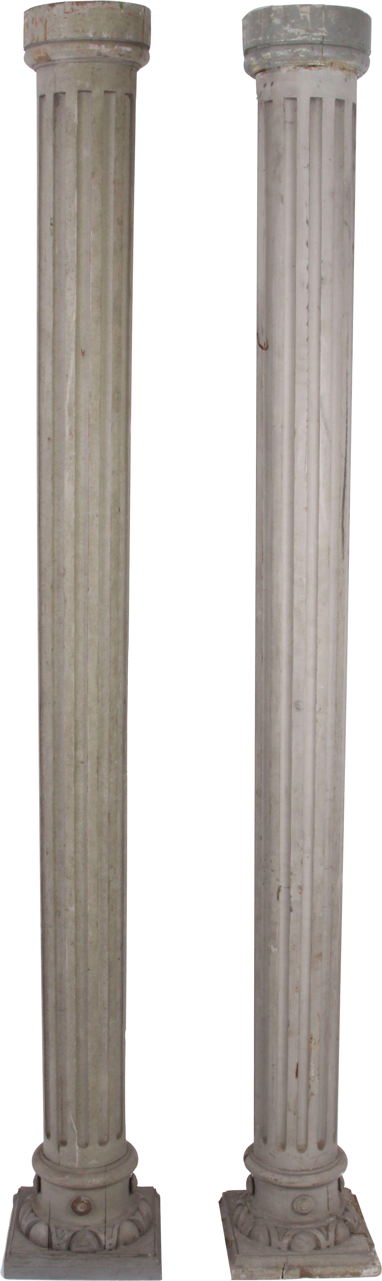 Ancient Stone Columns PNG
