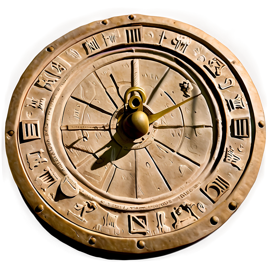 Ancient Sundial Image Png 05232024 PNG