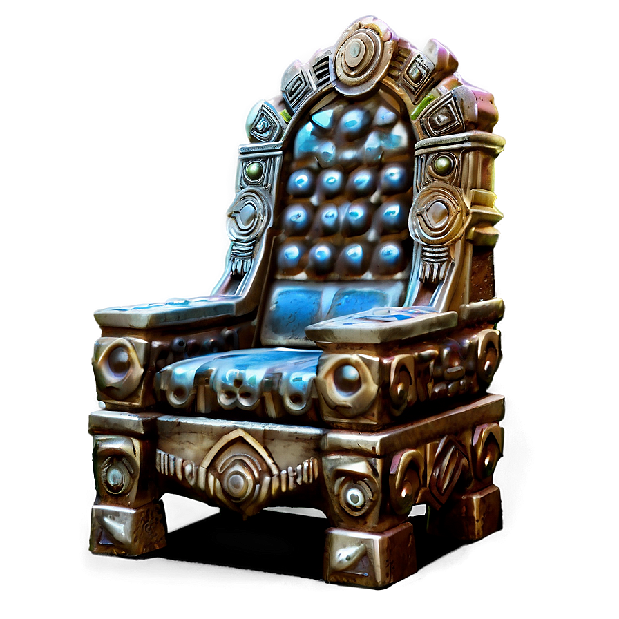 Ancient Throne Png Seg PNG