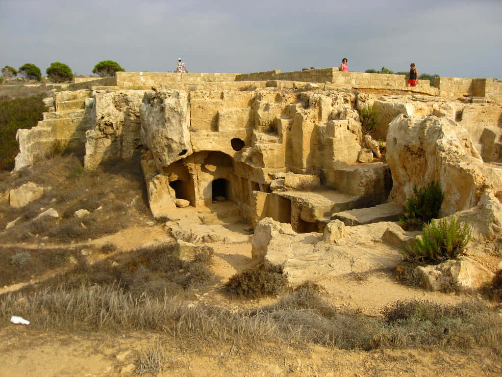 Ancient_ Tombs_of_the_ Kings_ Cyprus Wallpaper