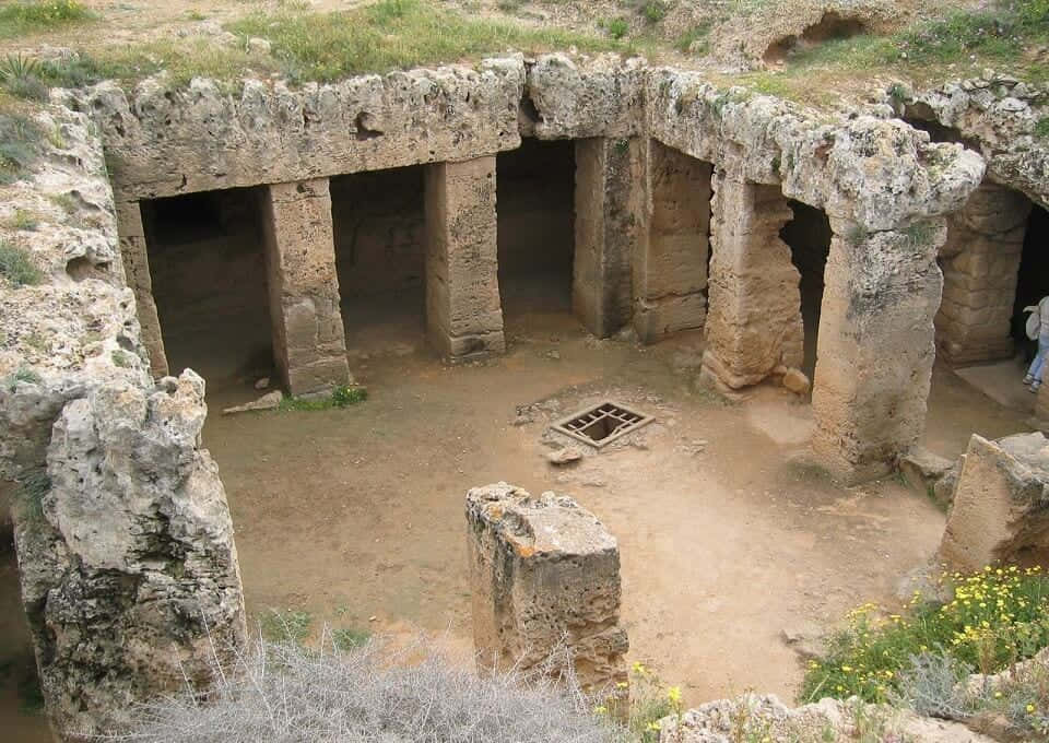 Ancient Tombsofthe Kings Cyprus Wallpaper