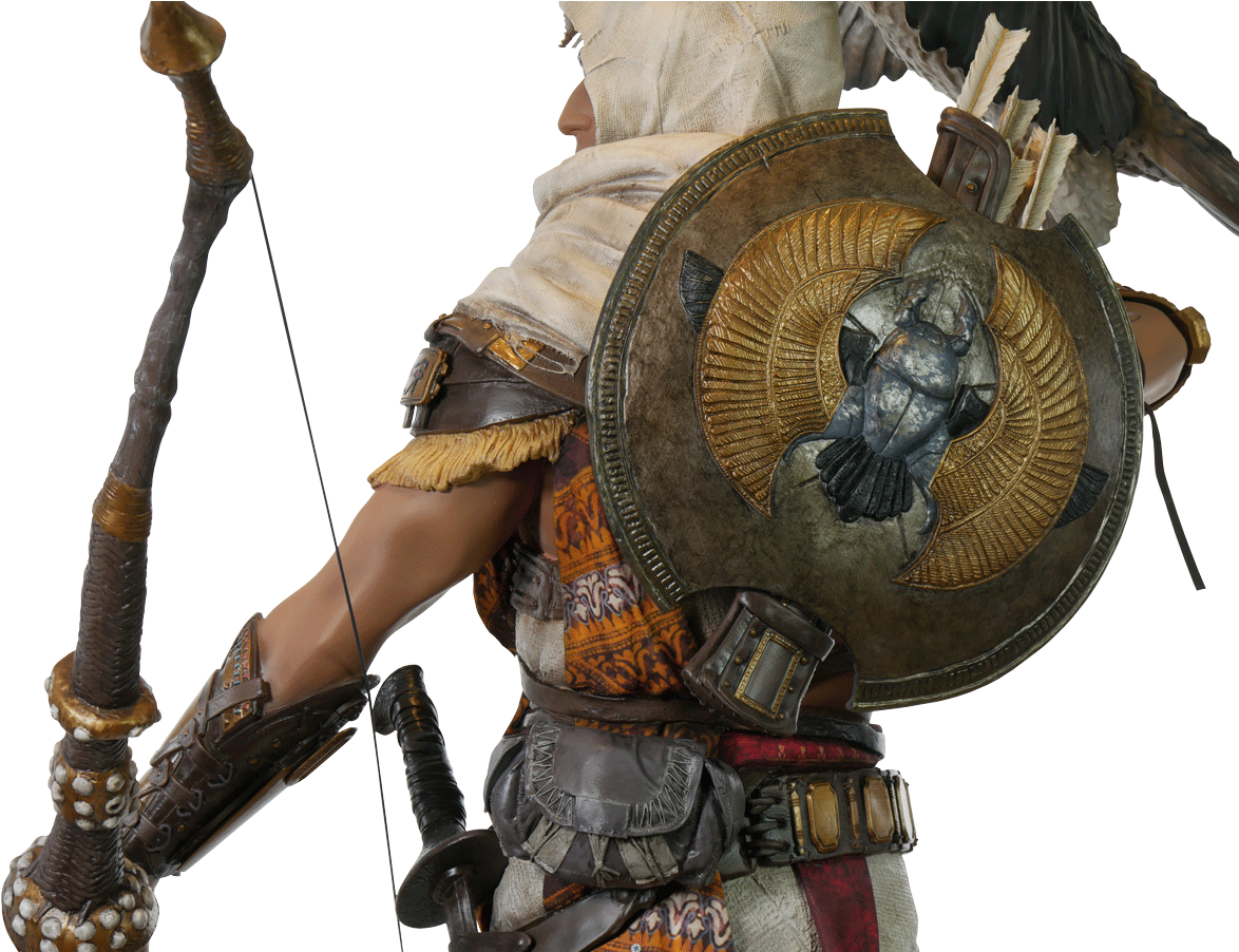 Ancient Warrior Archery Stance PNG