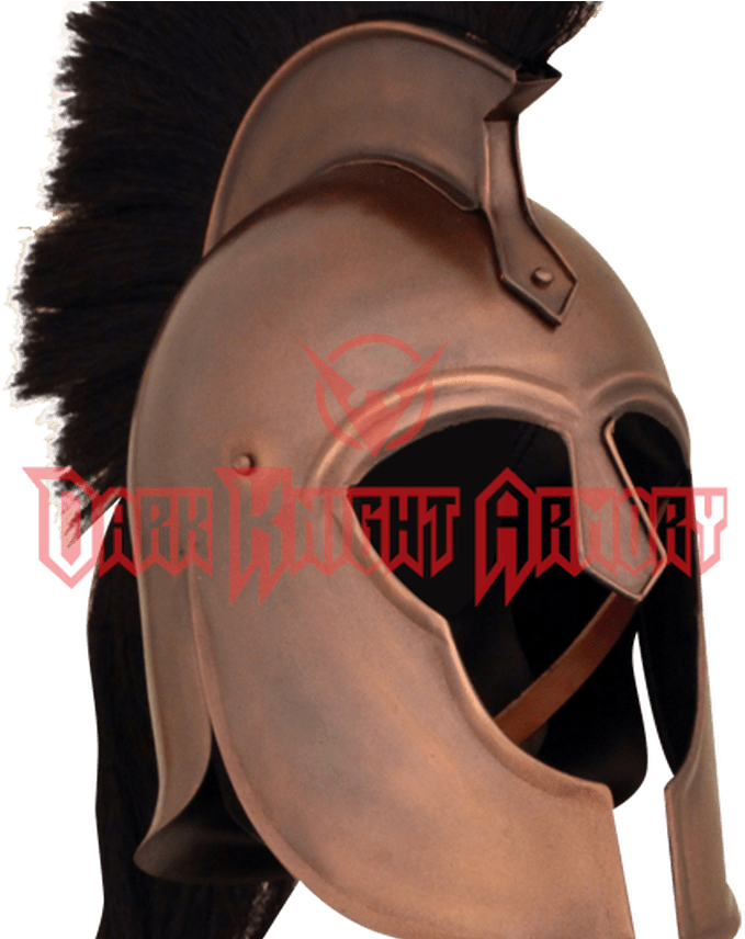 Ancient Warrior Helmetwith Plume PNG
