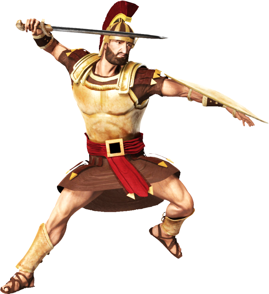 Ancient Warrior Readyfor Battle.png PNG