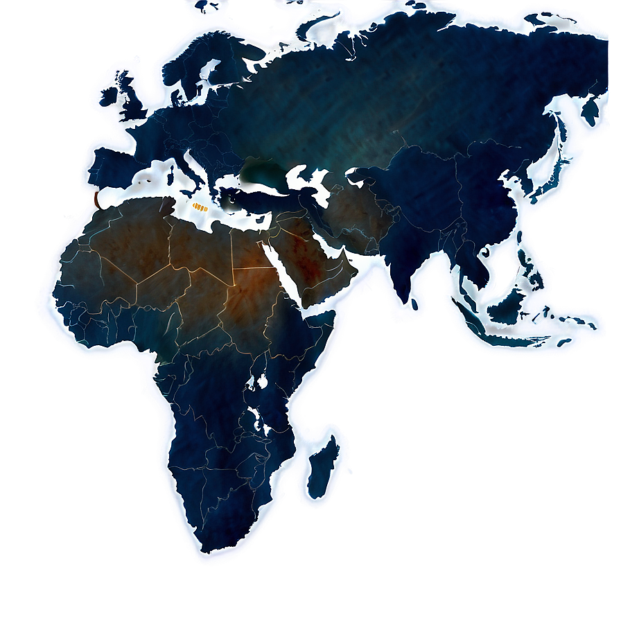 Ancient World Map Detailed Png 06132024 PNG