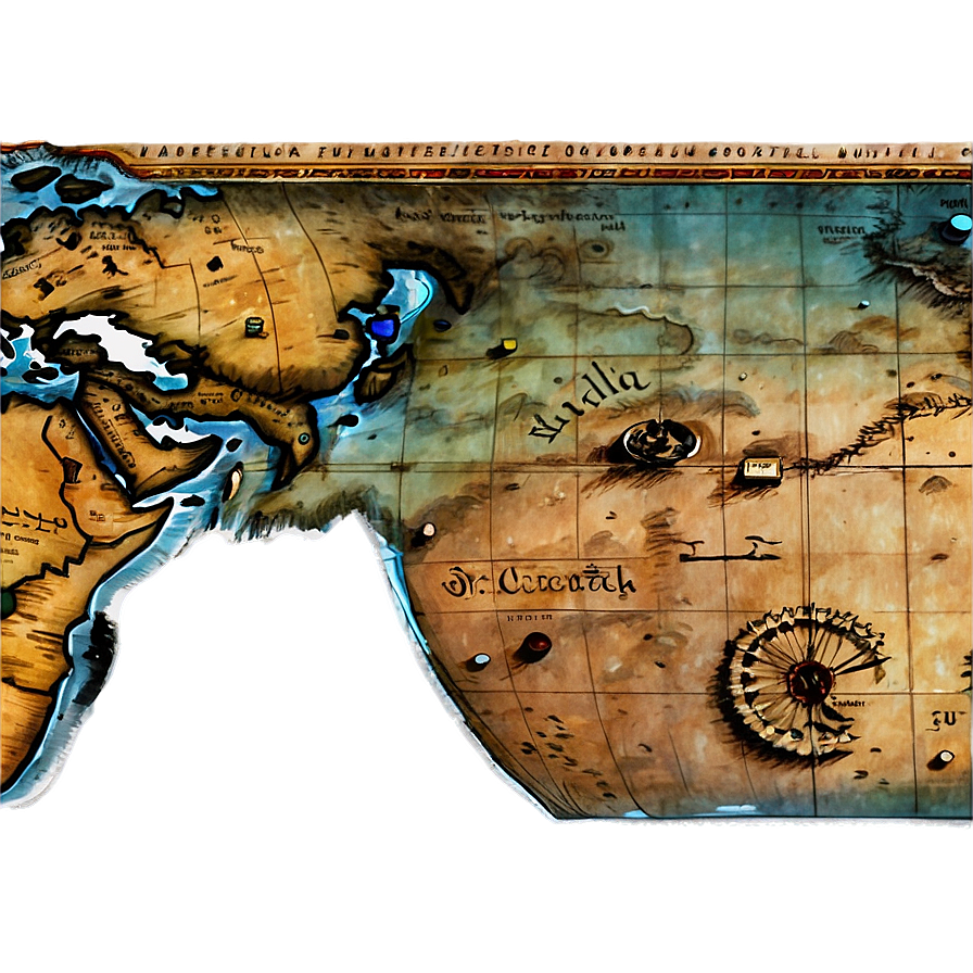 Ancient World Map Png Avf PNG