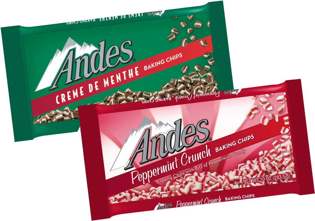Andes Peppermint Baking Chips PNG