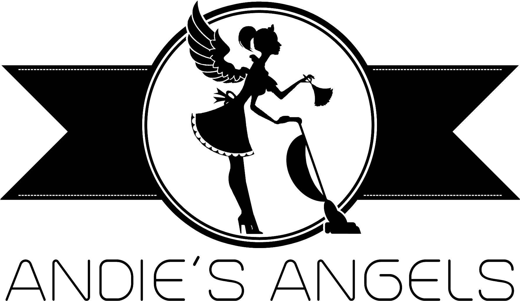 Andies Angels Cleaning Service Logo PNG