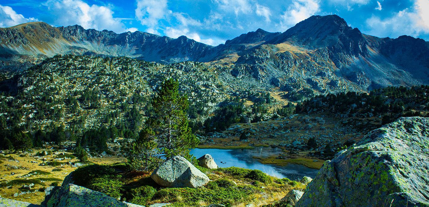 Andorra Grassy Mountains Wallpaper