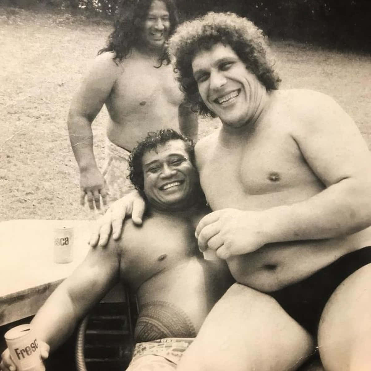 Andre The Giant og High Chief Peter Maivia: 