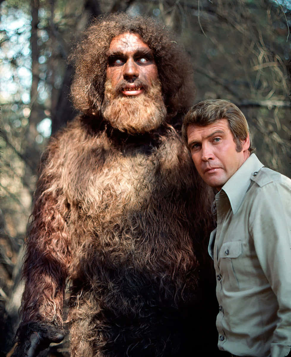 Andre The Giant And Lee Majors Wallpaper