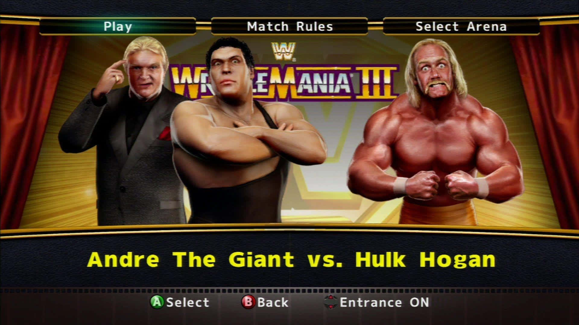 Andre The Giant Versus Hulk Hogan Wallpaper