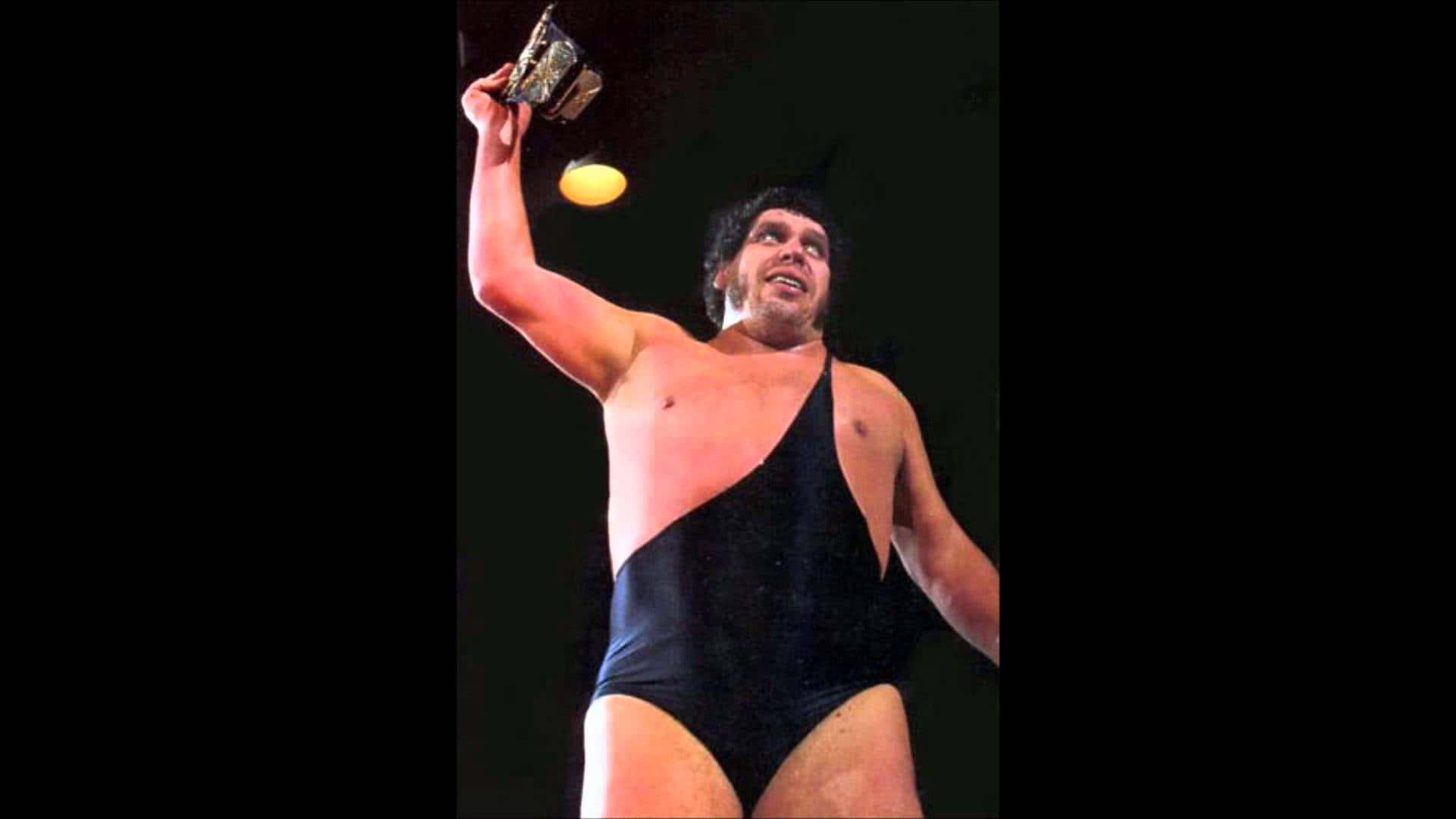 Andre The Giant With His Belt Picture