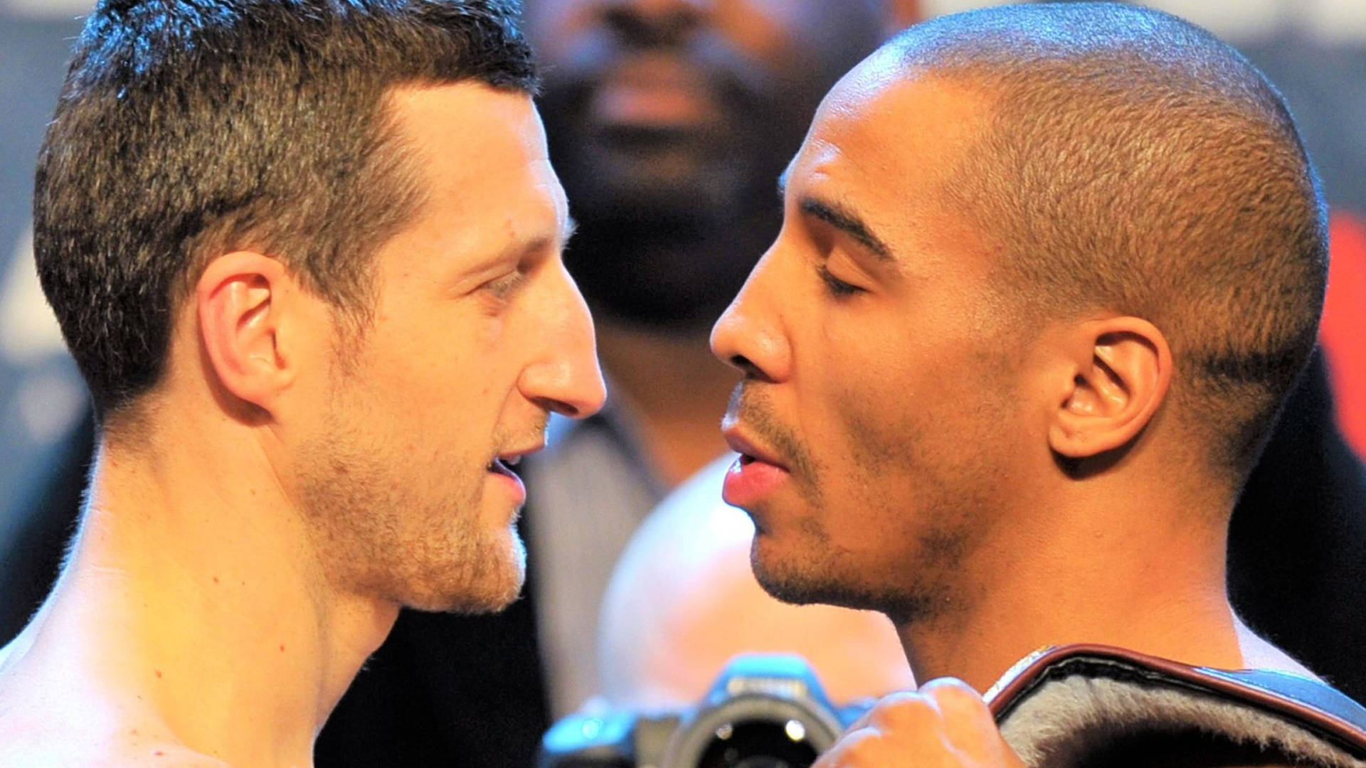 Andre Ward Facing His Opponent Wallpaper