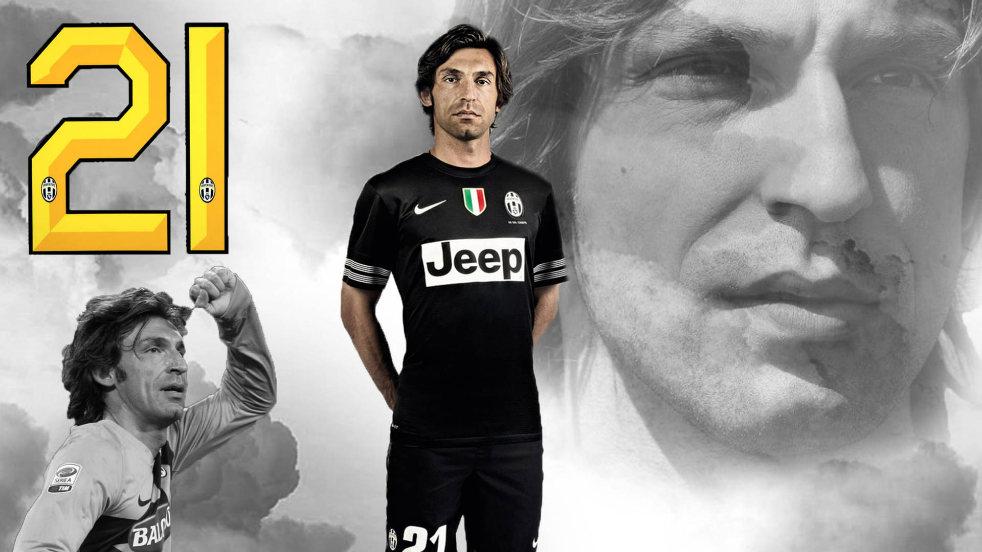 Andrea Pirlo Juventus F.C. Tapet Wallpaper