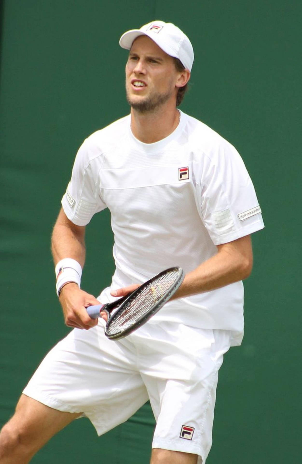 Andreas Seppi All-White Outfit Wallpaper