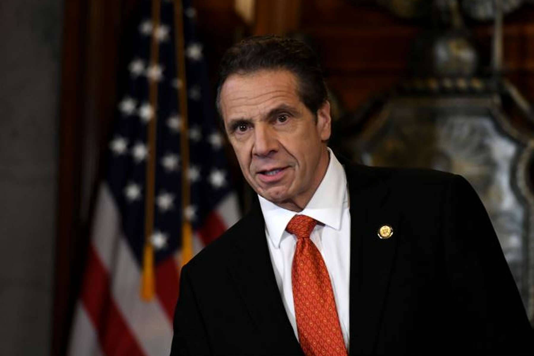 Andrew Cuomo Leaning Wallpaper