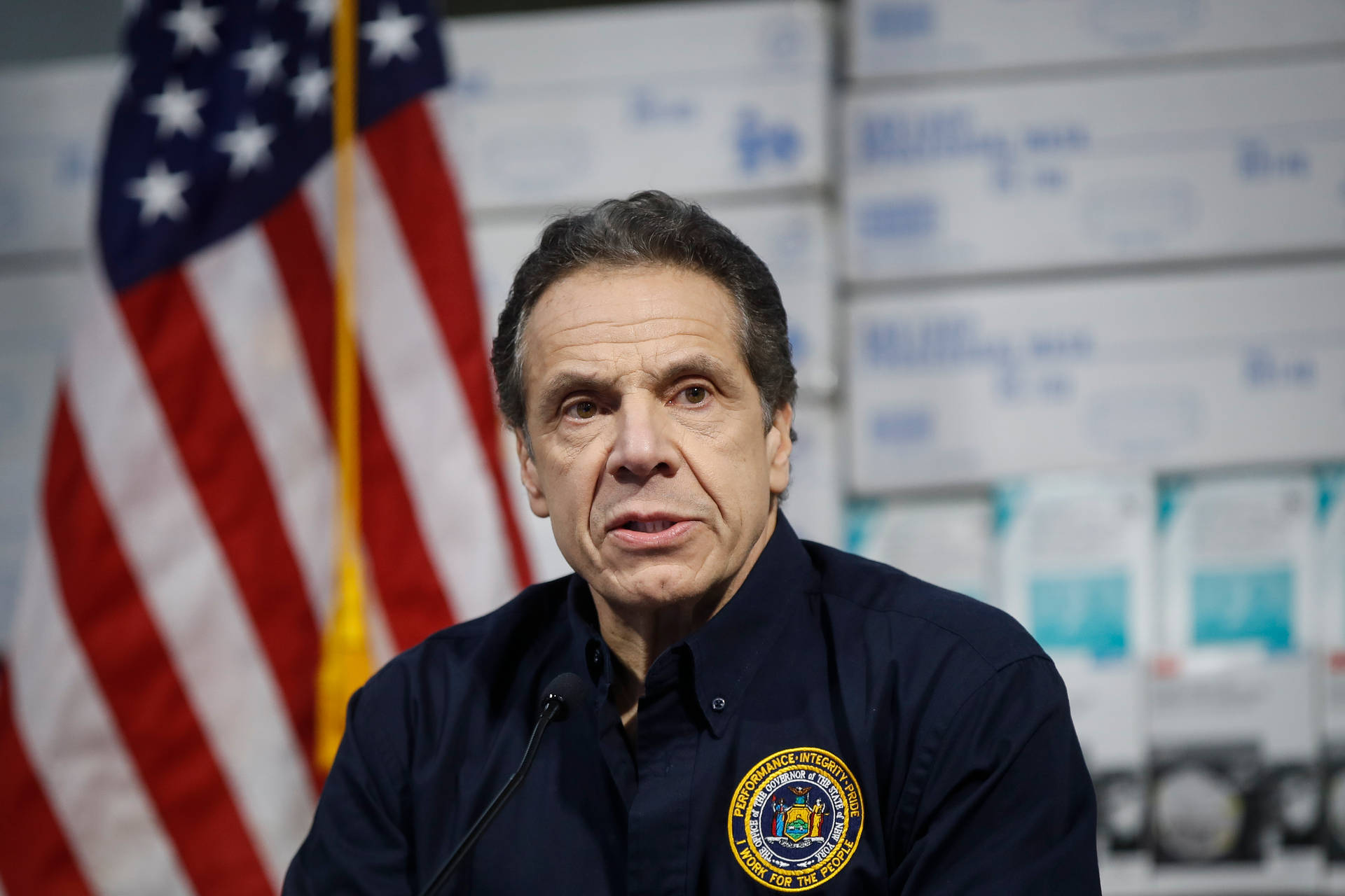 Andrew Cuomo Wearing Polo Wallpaper