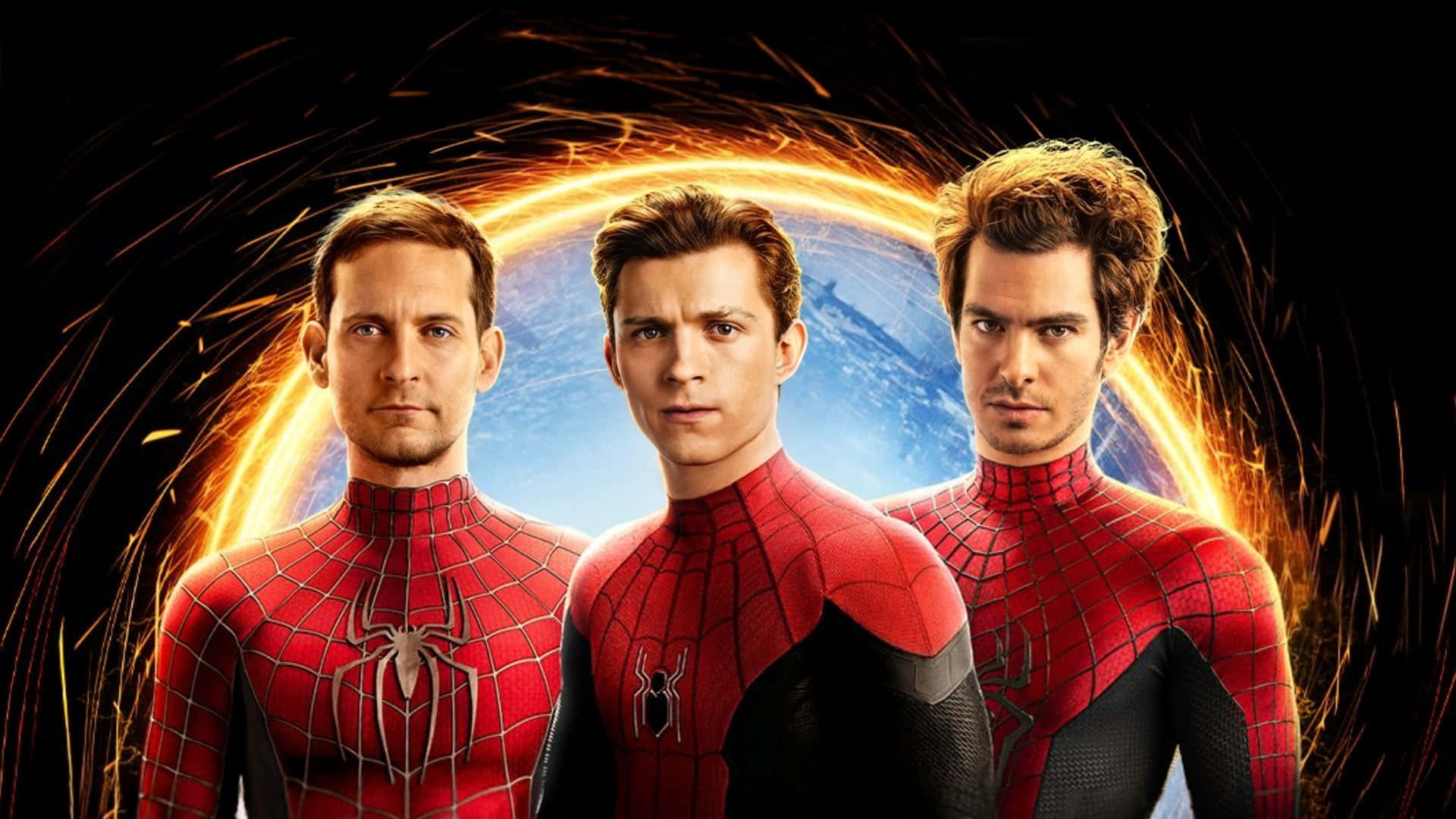 Andrewgarfield Come Spider-man Nei Film Amazing Spider-man Sfondo