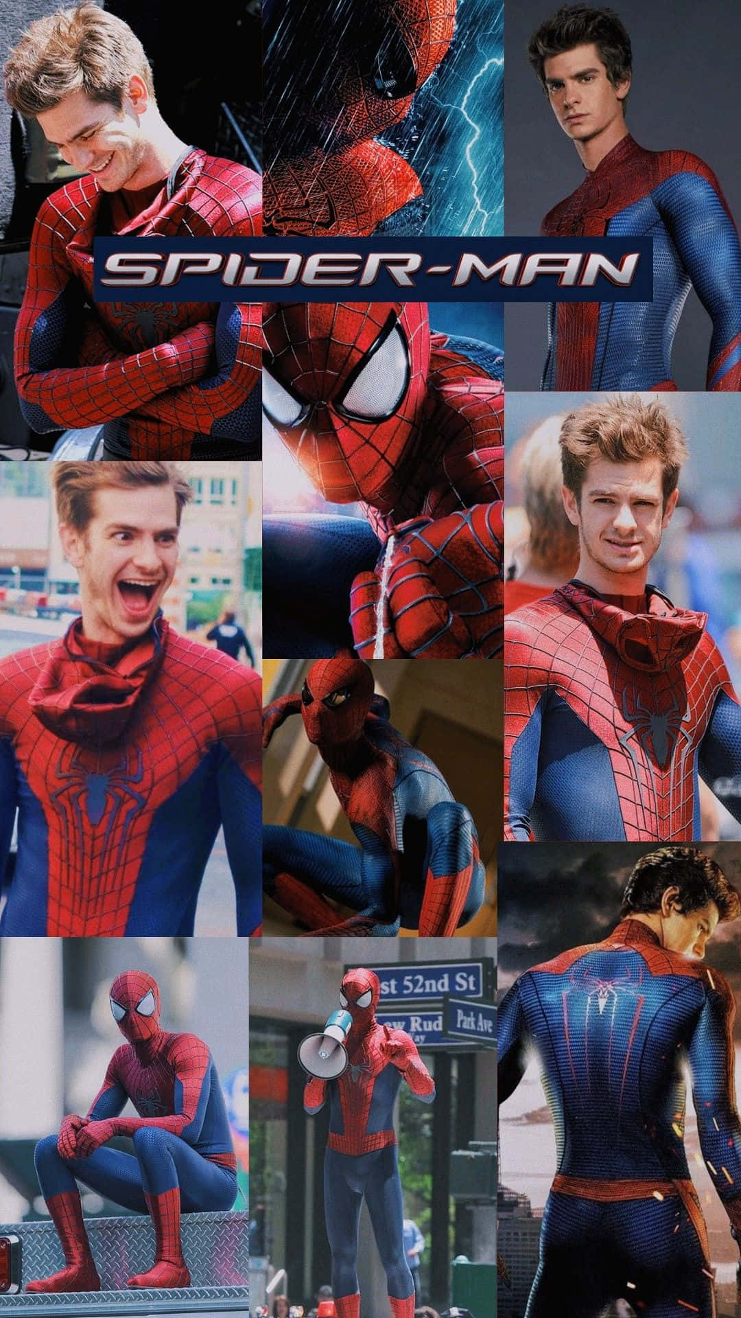 Andrew Garfield as Peter Parker in "Spider Man" Wallpaper