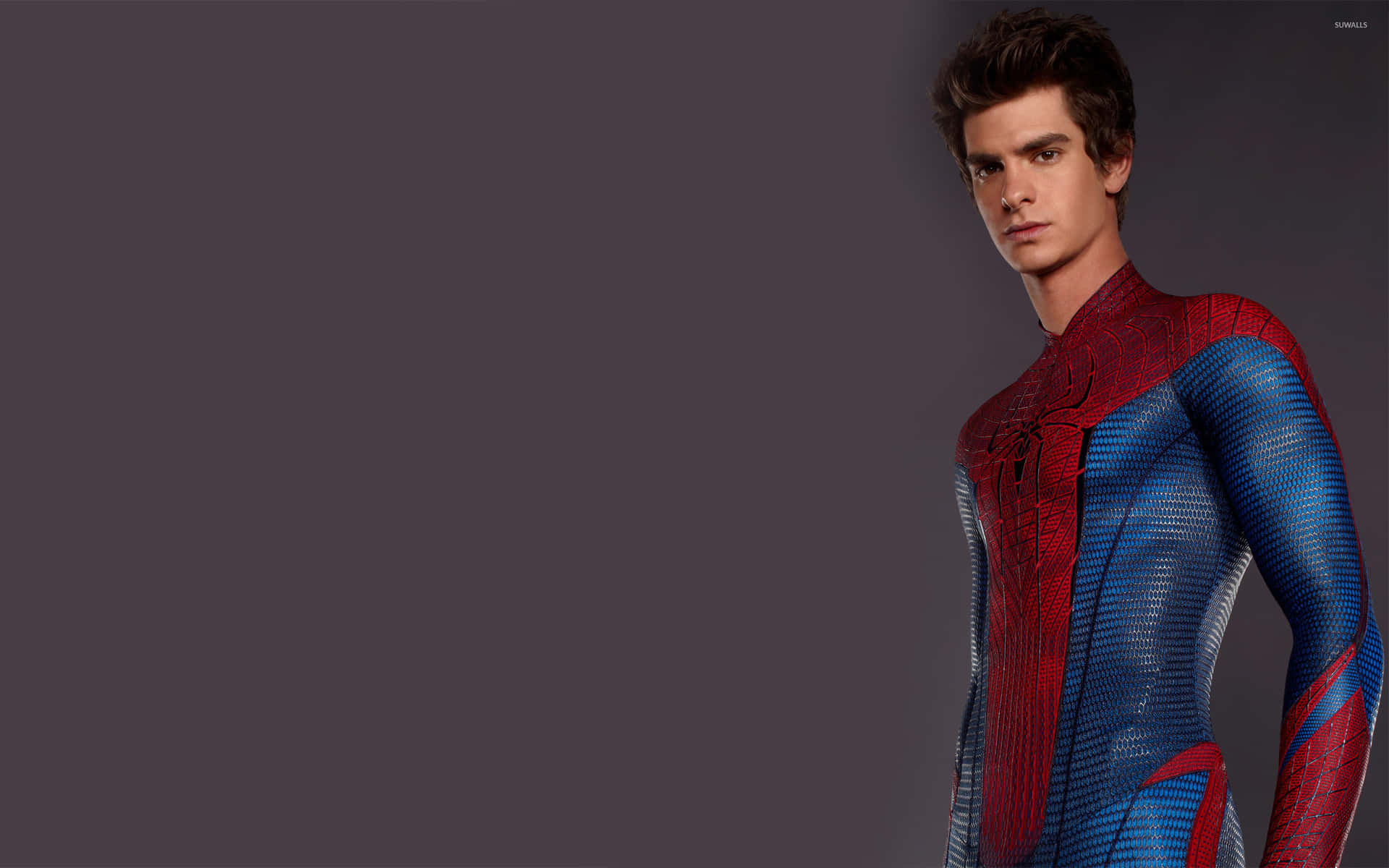 Andrewgarfield Spelar Spider Man. Wallpaper