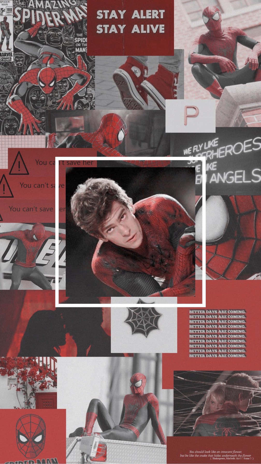 Andrew Garfield som Spider-Man Wallpaper