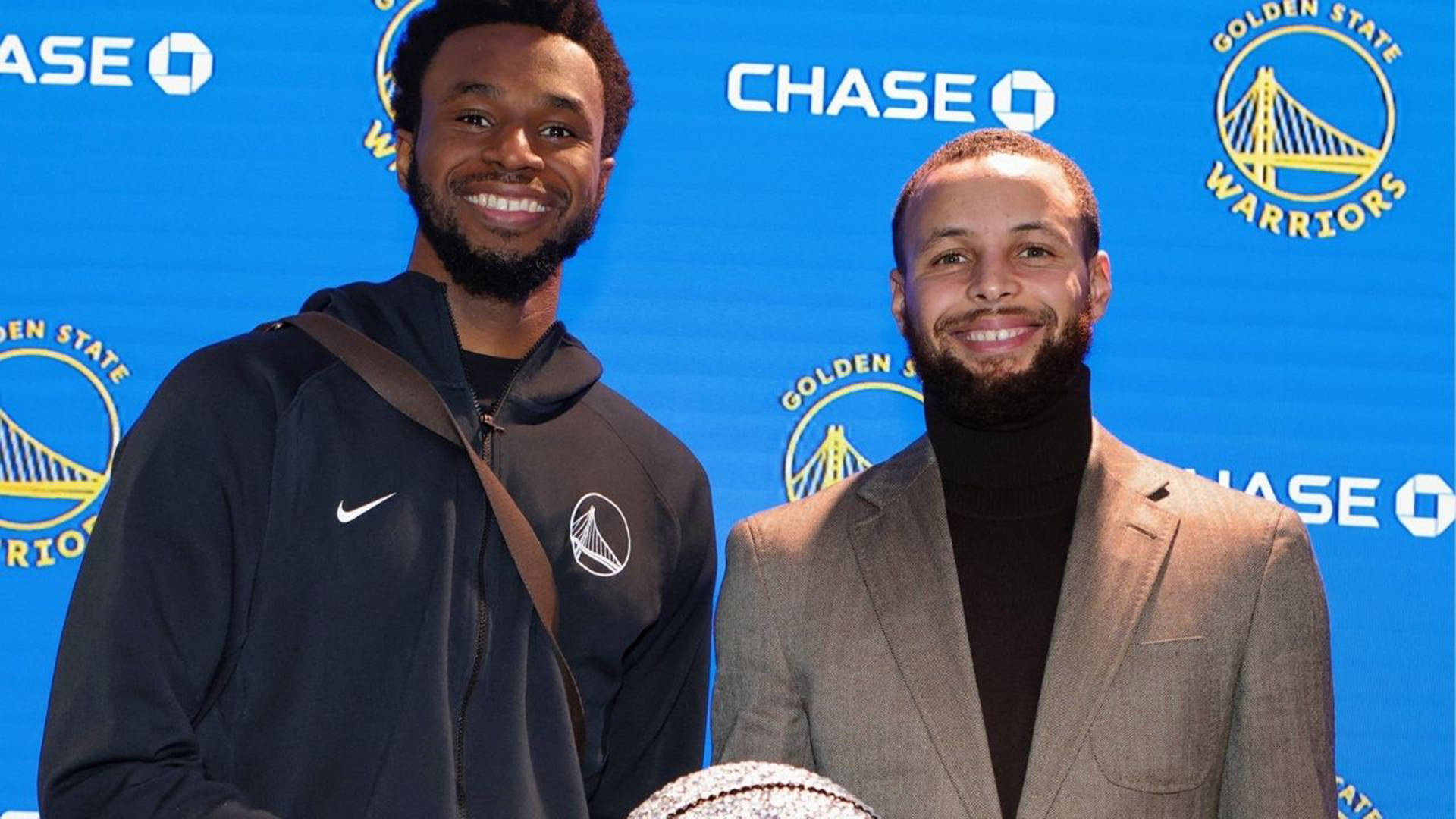 Andrew Wiggins And Stephen Curry Background
