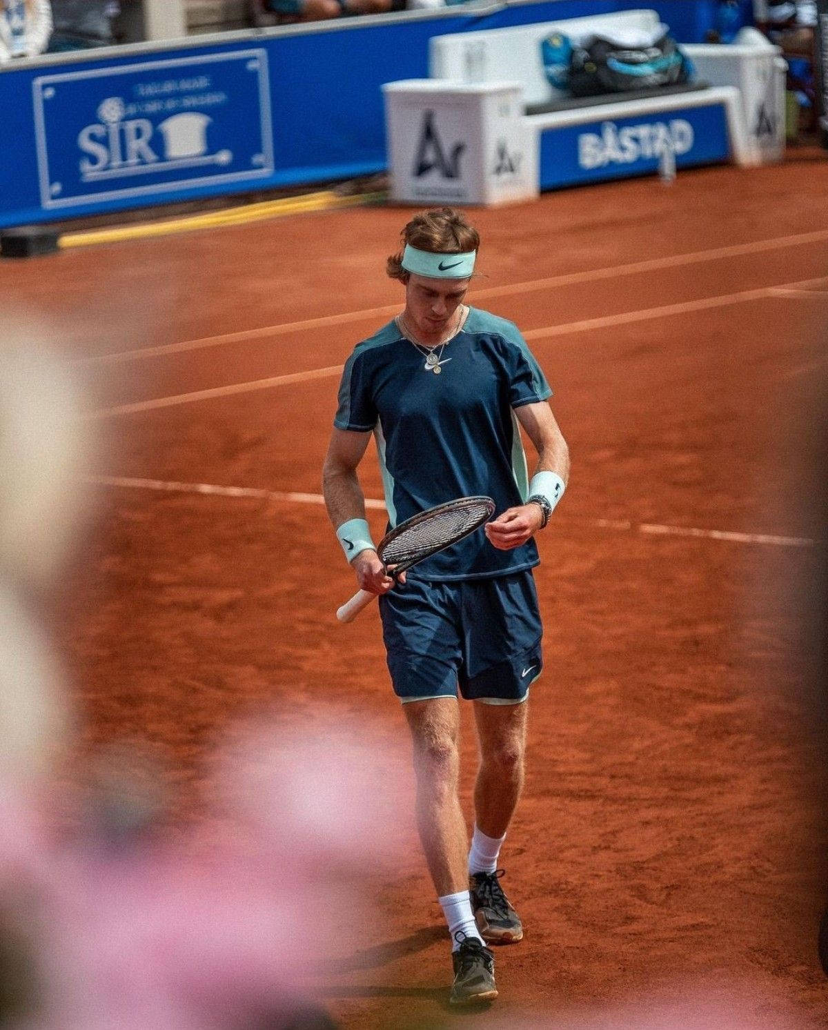 Andrey Rublev Walking In The Court Wallpaper