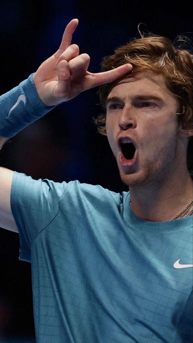 Andrey Rublev With Ily Sign Wallpaper