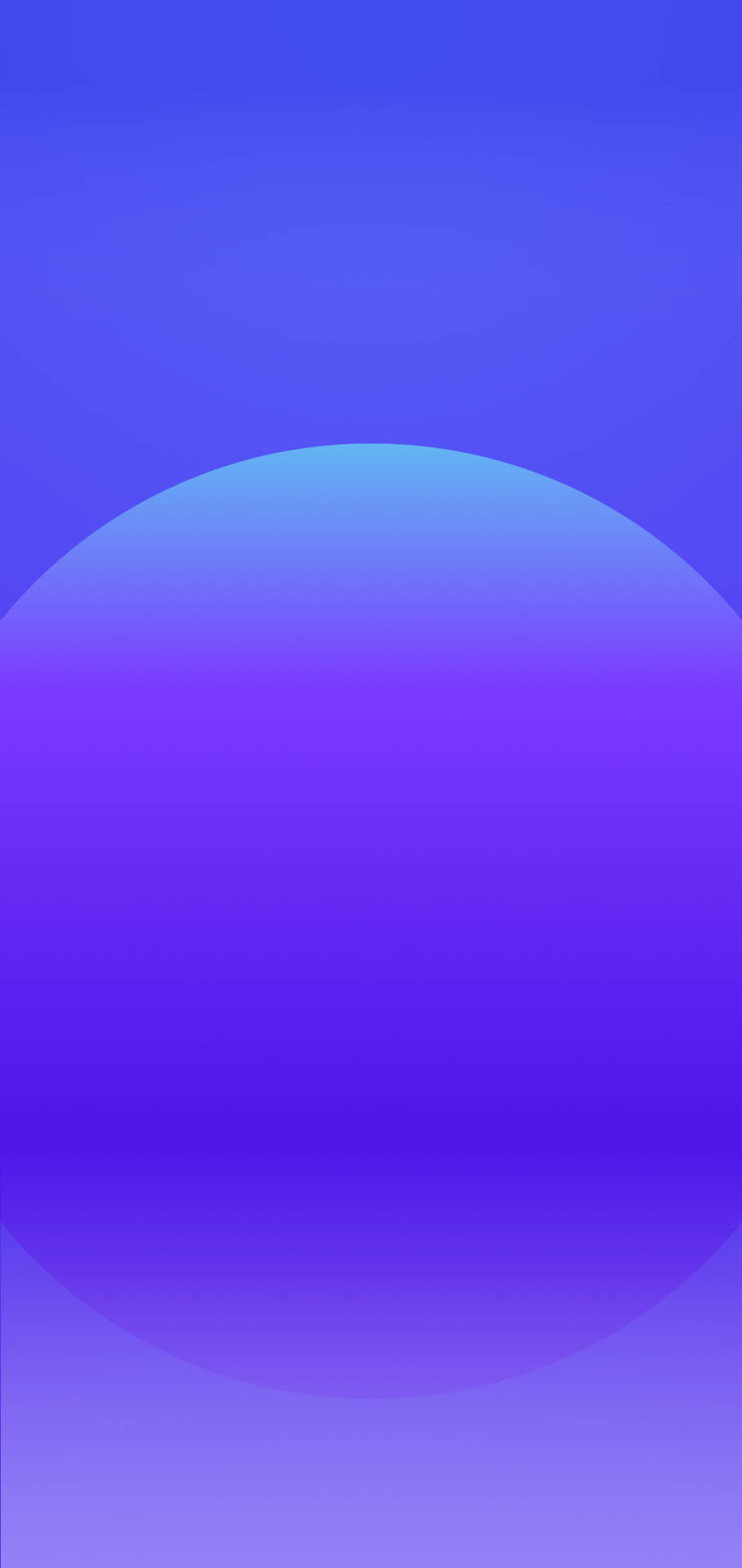 Android 11 Lilla Gradient Sphere Wallpaper