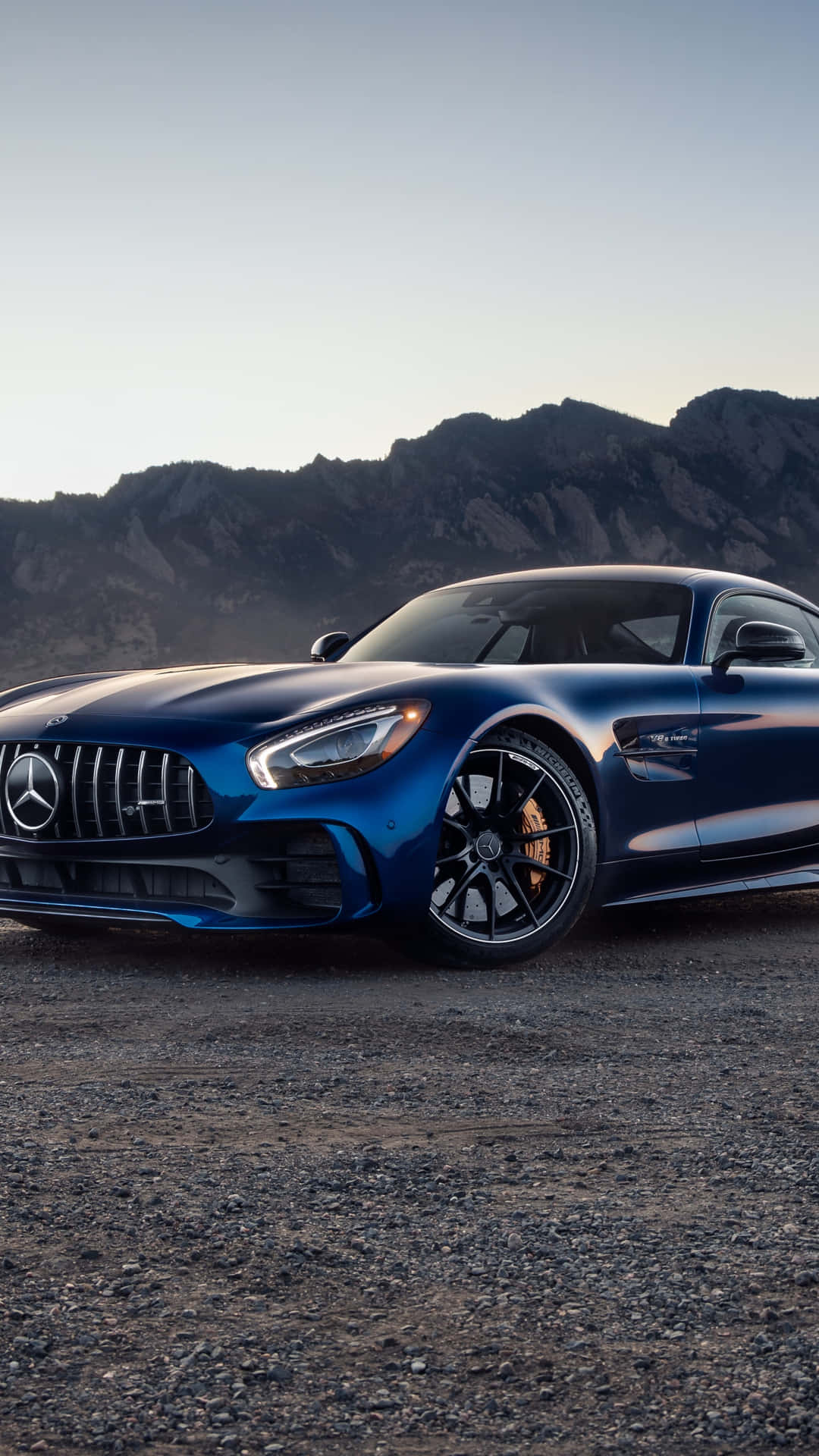 Android Amg Gt-r Portrait Mountain Background