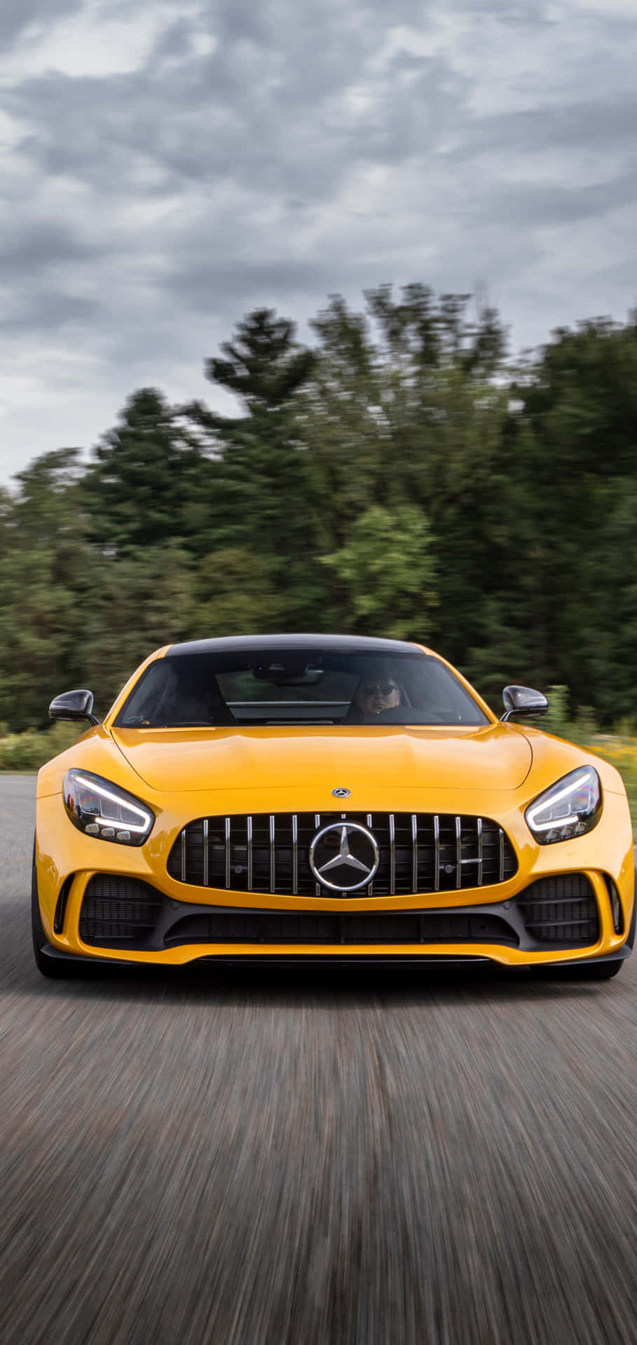 Android Yellow Amg Gt-r Background