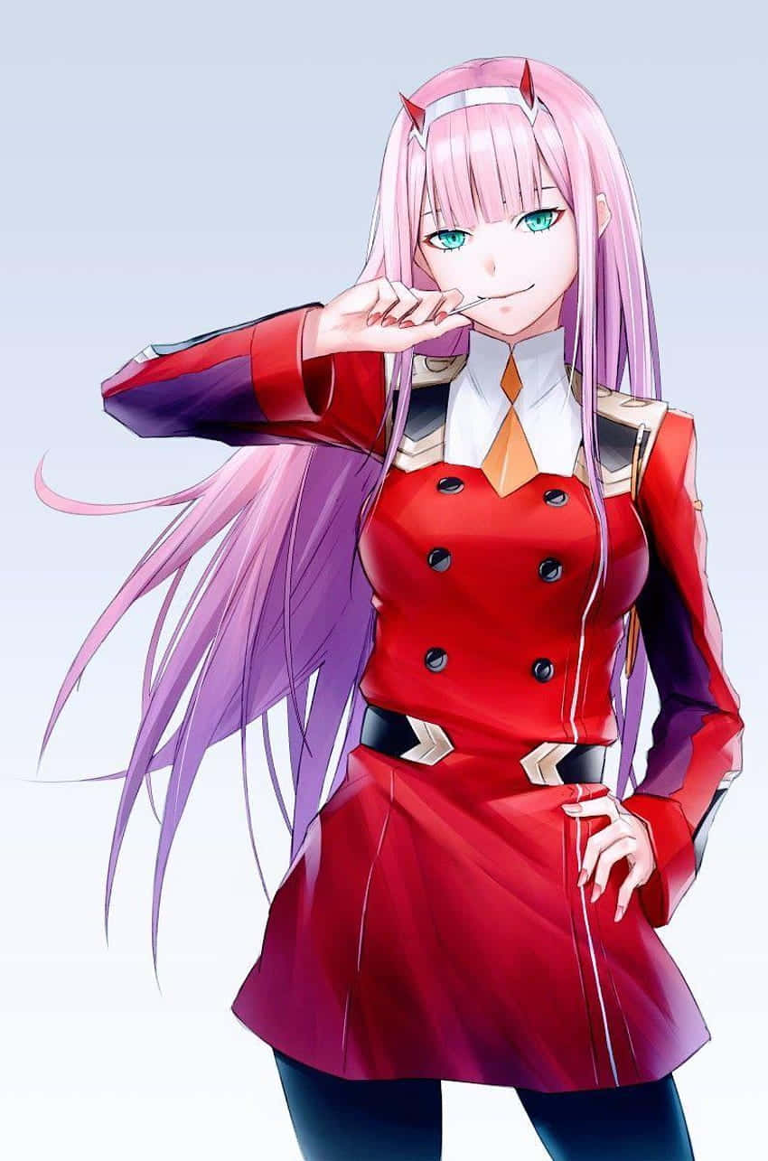 Androidanime Darling In The Franxx Zero Two Can Be Translated To: Sfondi Per Android Anime Darling In The Franxx Zero Two. Sfondo