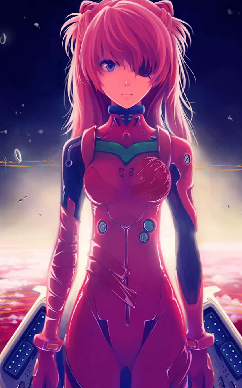 Android Anime Evangelion Død og Opstandelse Tapet Wallpaper