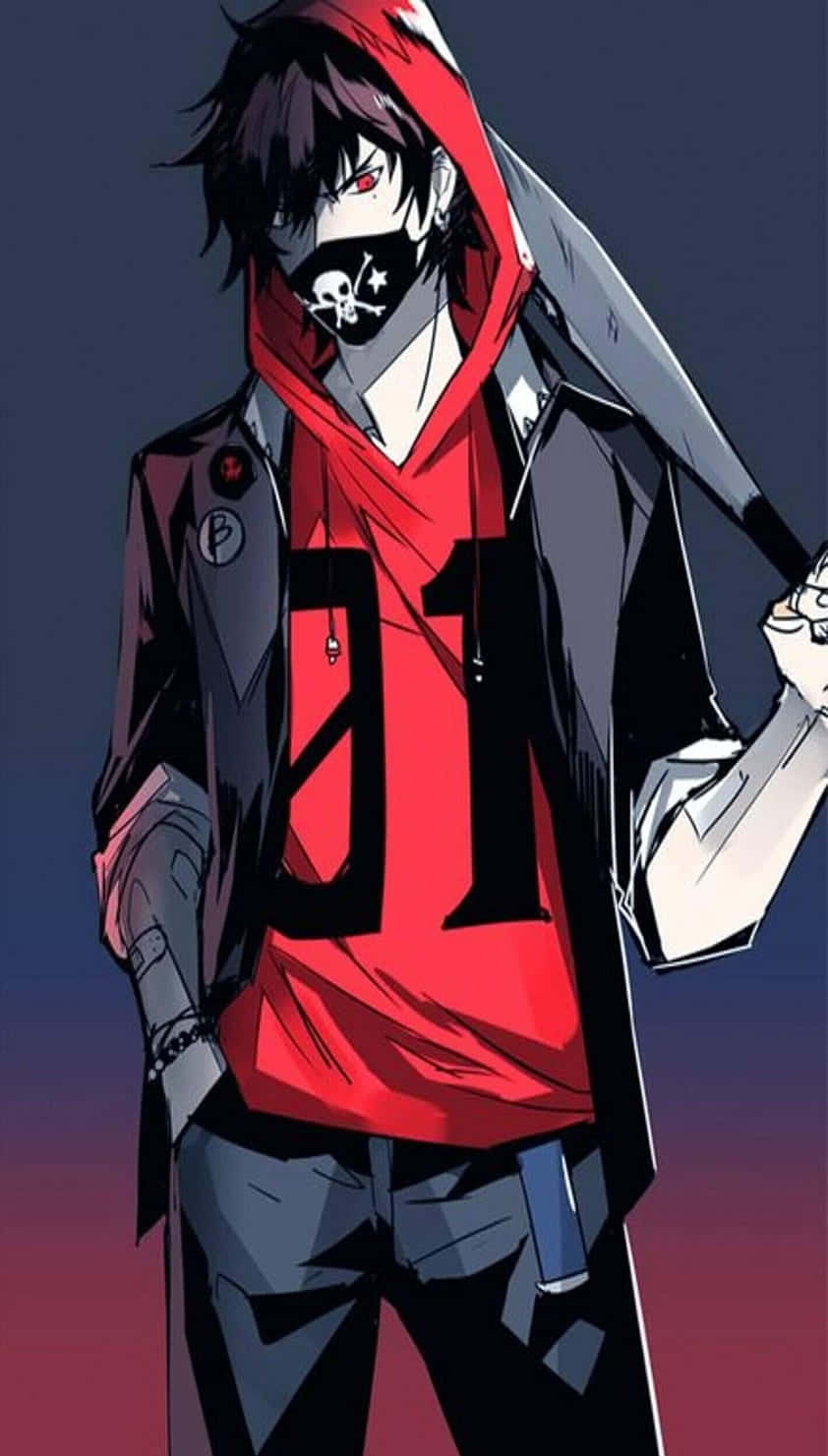 Android Anime Of A Thug Boy Wallpaper