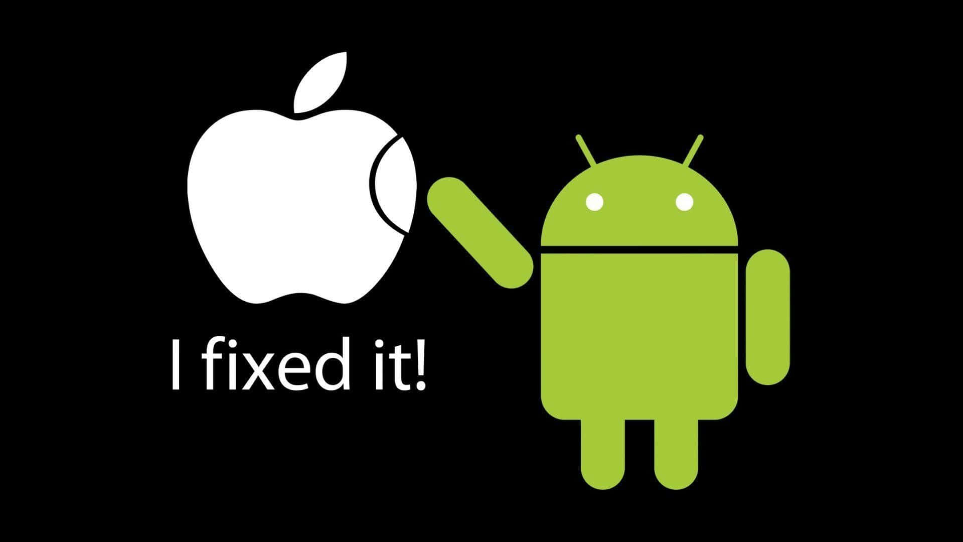 Android Fixing The Apple Logo Picture
