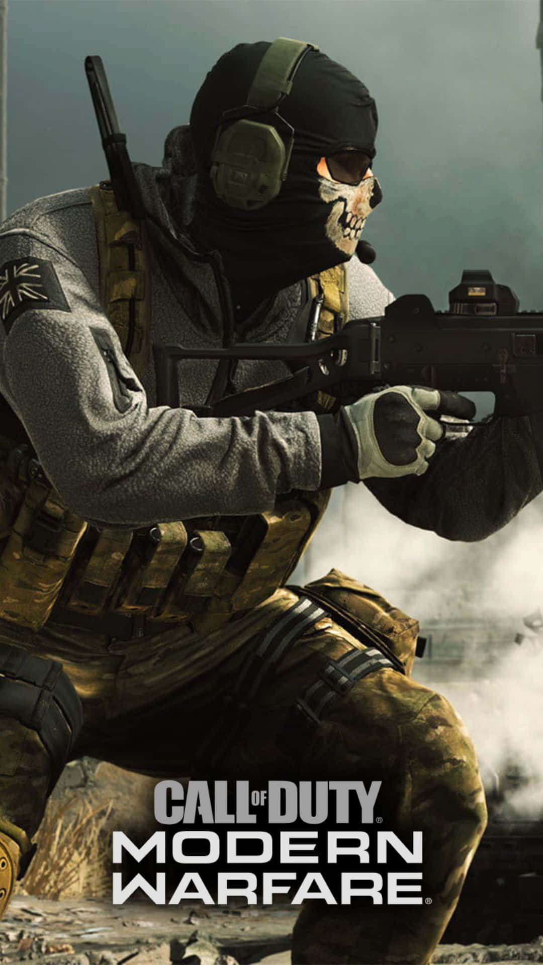 Intense war scene in Android's Call of Duty Modern Warfare