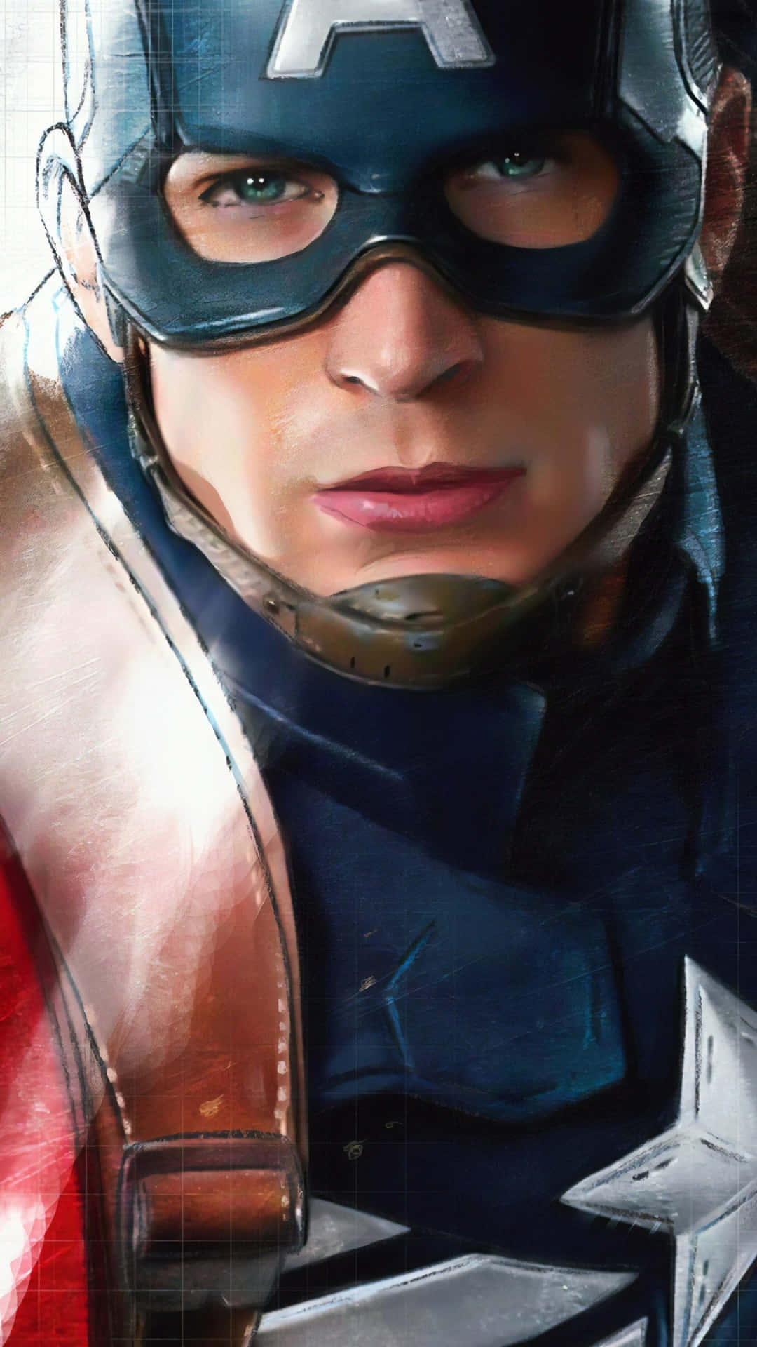 Gift your Android device the spirit of Captain America with this custom background