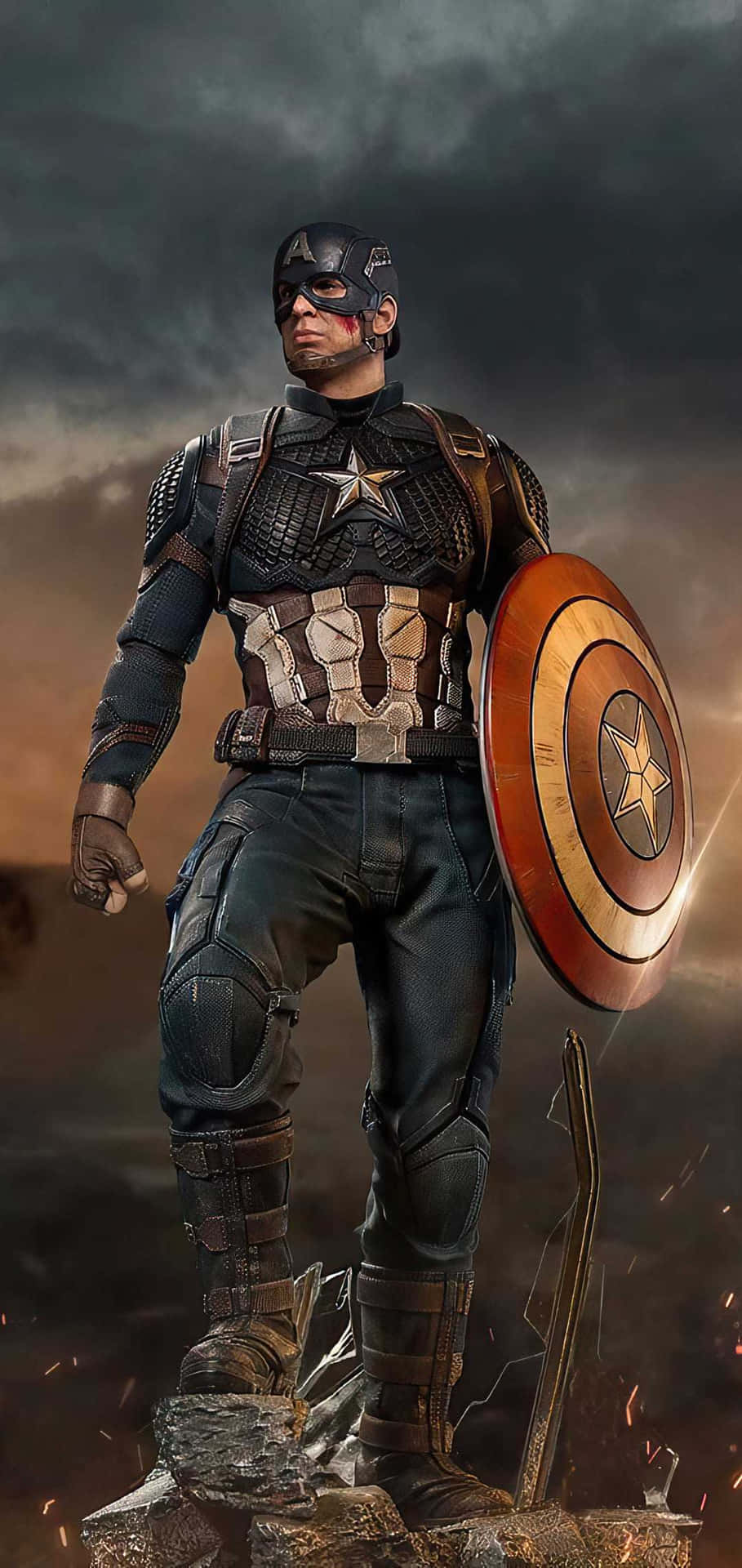 Losusuarios De Android Se Convierten En Superhéroes Con La Llegada De Captain America.