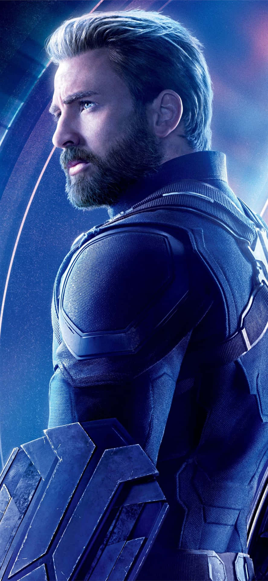Fondode Pantalla De Android De Captain America, El Superhéroe.