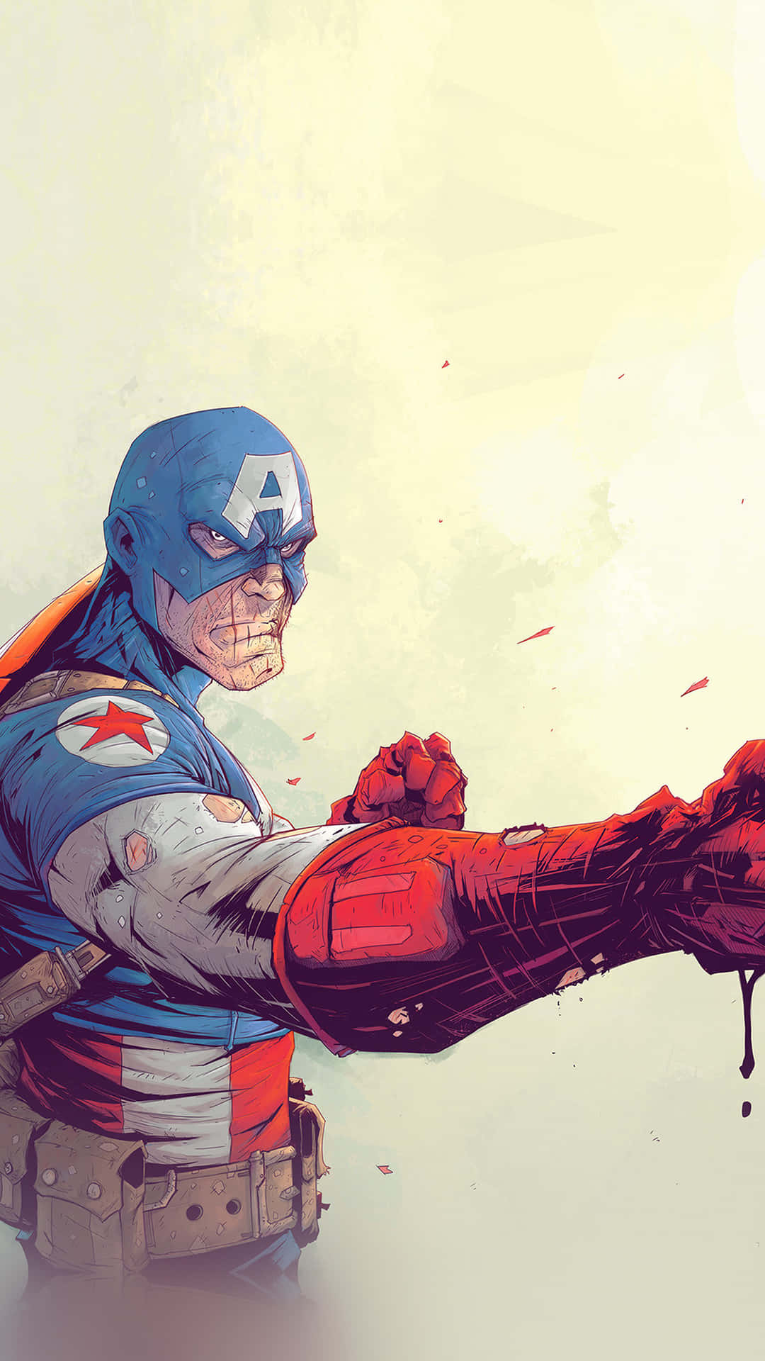 Följmed Captain America På Dina Android-äventyr