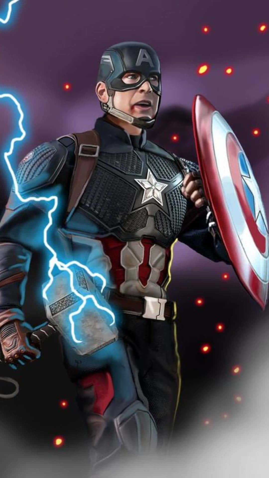 "Be a superhero with the latest Android Captain America app."