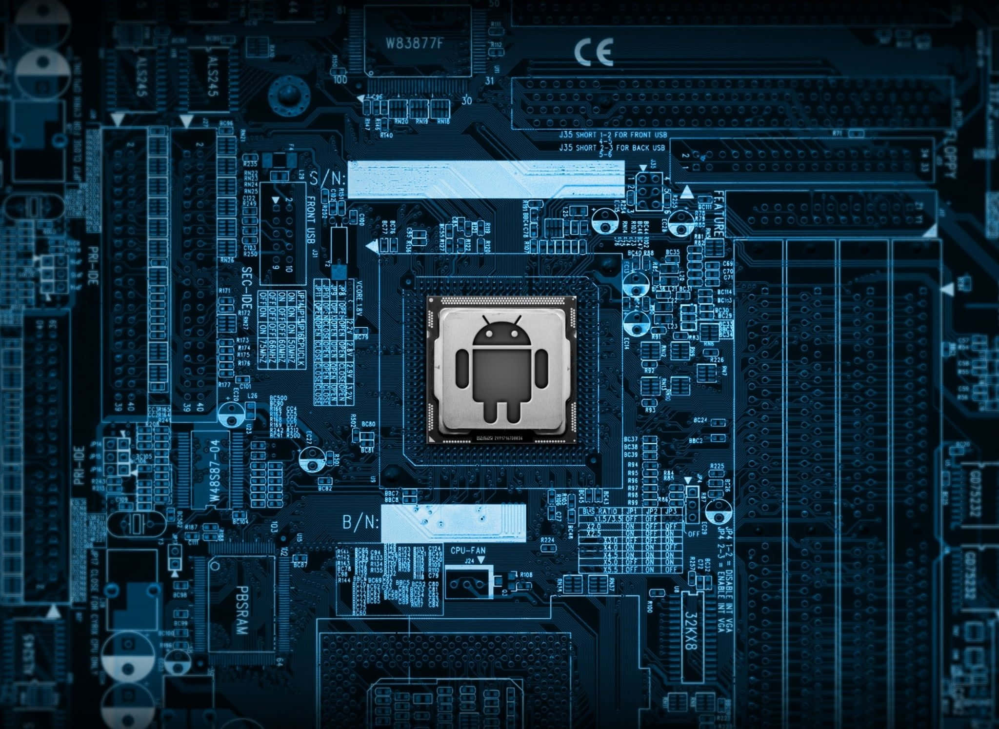 Breaking Barriers | The Future of Android Computers Wallpaper