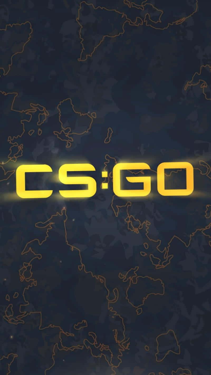 Android Counter-strike Global Offensive Yellow Game Title Background