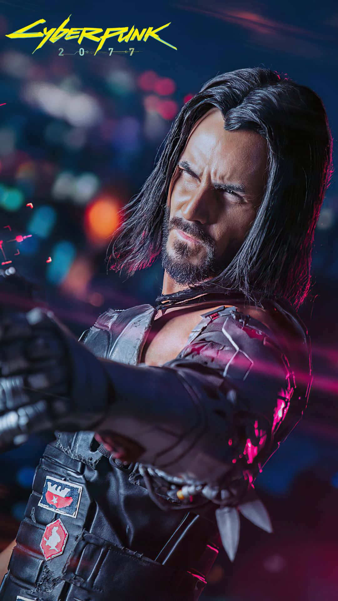 Android Cyberpunk 2077 Background Johnny Silverhand Poster