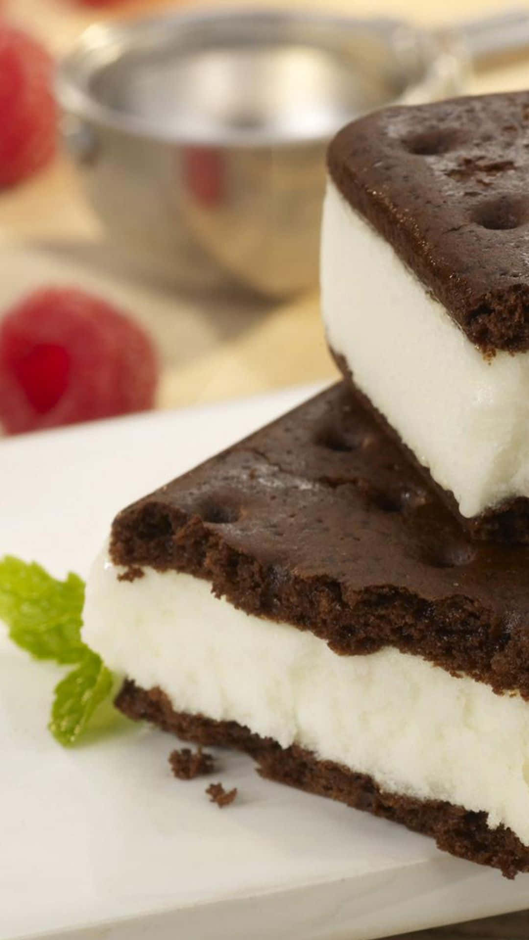 Android Desserts Background Ice Cream Sandwich Background
