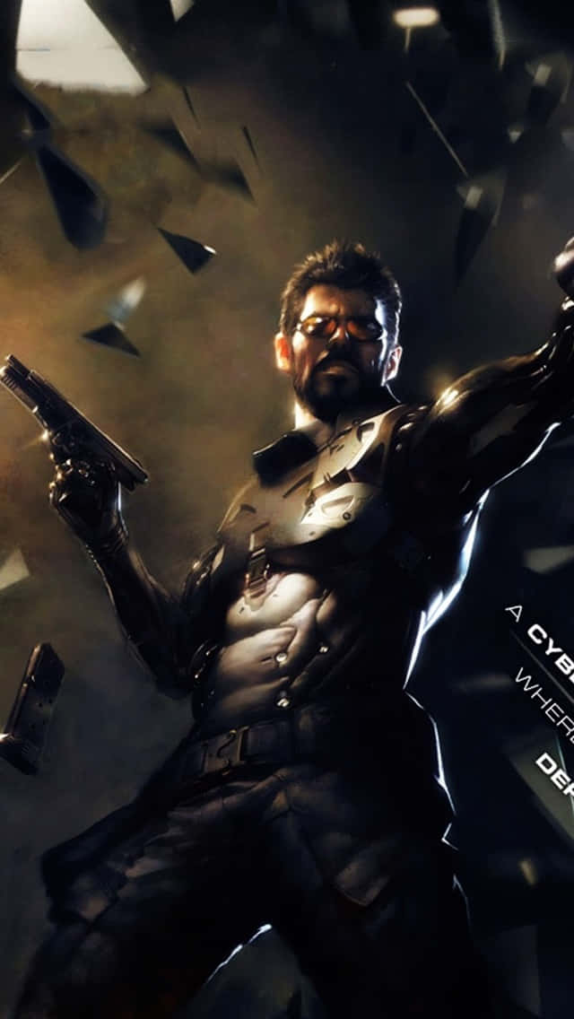 Divental'ultimo Superumano Cibernetico Con Android Deus Ex: Mankind Divided