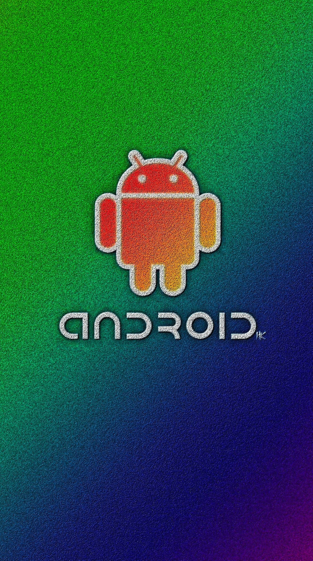 En talentfuld Android-udvikler i hårdt arbejde. Wallpaper