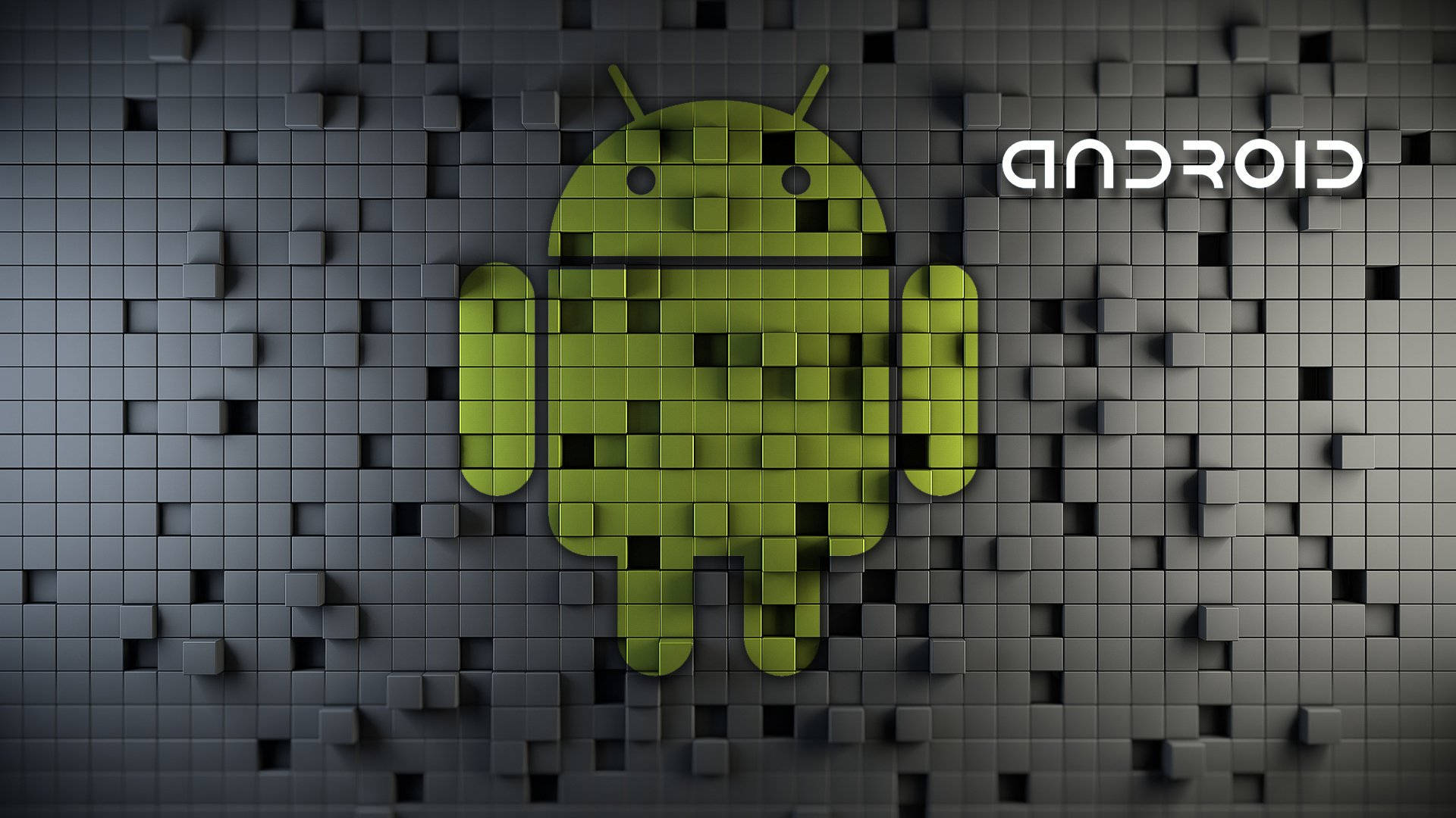 An Android Developer At Work Wallpaper