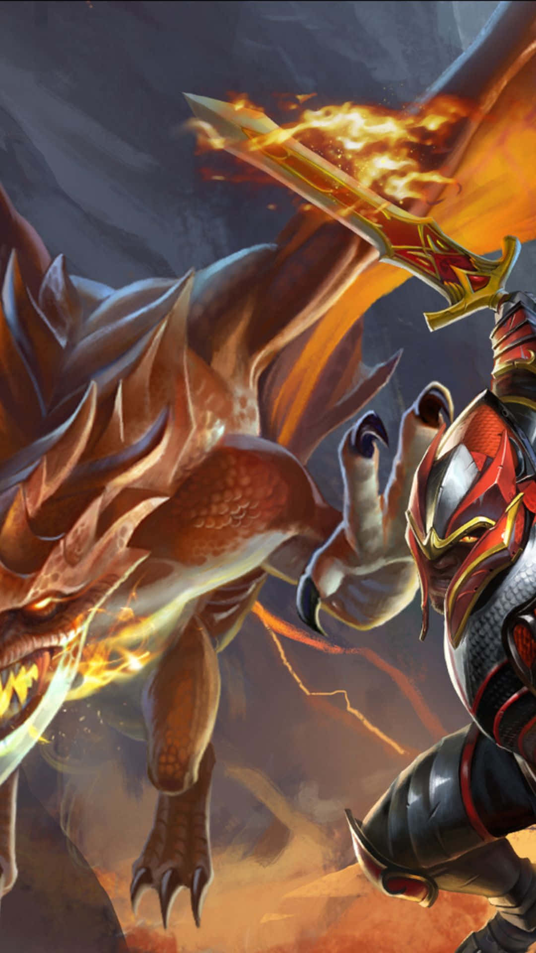 Android Dota 2 Background Dragon Knight